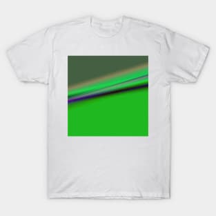 red blue green texture art T-Shirt